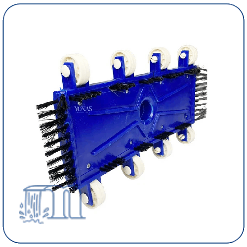سر جارو استخری 8 چرخ پلاستیکی